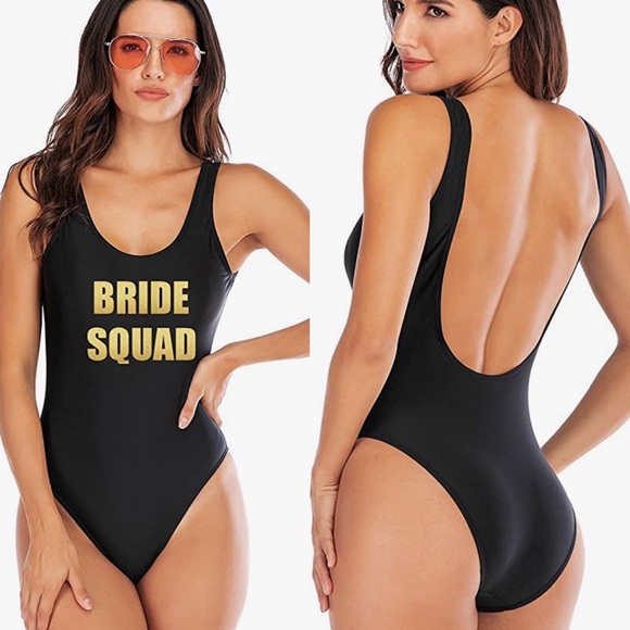 Bride Squad Swimsuit - Picture 2 of 16